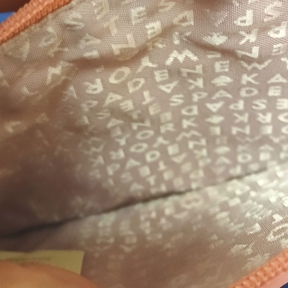 KATE SPADE Top Zippered Wristlet. Pink/Salmon - Picture 7 of 8